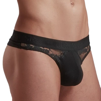 Doreanse Lace Thong 1252 Black - image 1 of 3