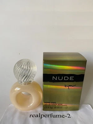 Bijan Nude for Men By Bijan Eau De Toilette Spray 2.5 Oz. 100% REAL. AS PICTURE. Foto 1 de 4