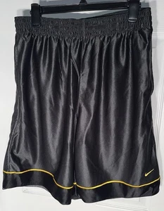 Vintage Nike Dazzle Silky Shiny Basketball Shorts Men’s L Rare 2000’s Y2K Waffle - Picture 1 of 8