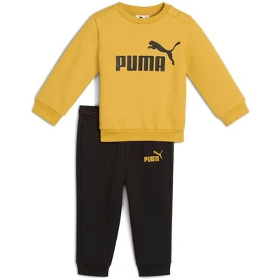 PUMA TUTA COMPLETA GIROCOLLO BAMBINO 686280 62 GIALLO NERO DA 0/3 M A 3/4 A - Immagine 1 di 2