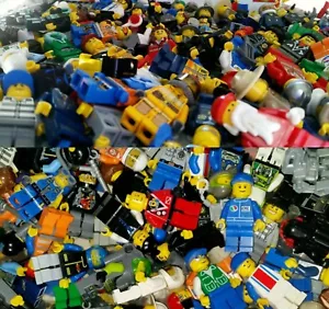 LEGO® City Minifigure lot x2 complete guy assorted random picked Town Authentic - Picture 1 of 11
