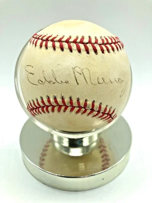 Eddie Murray Signed ROMLB Rawlings Baseball PSA DNA COA HOF Orioles Dodgers Mets - Image 1 of 4