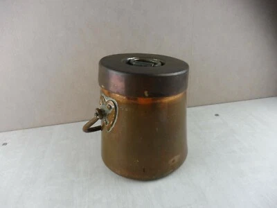 Rare ancien grand chaudron / marmite en cuivre, 18 19ème - Photo 1/4