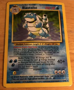 1999 Wizards Pokémon TCG Blastoise 2nd Edition 2/102 Low-Grade? - Picture 1 of 10