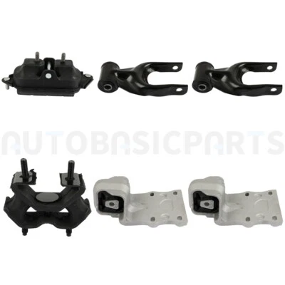 Para Chevy Uplander Buick Terraza 2006-2009 3,9 L 6 piezas montaje de motor Foto 1 de 4