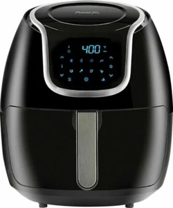 PowerXL 7qt 1700W Air Fryer - Black (CUSTOMER RETURNS - FOR PARTS OR REPAIR) - Picture 1 of 4