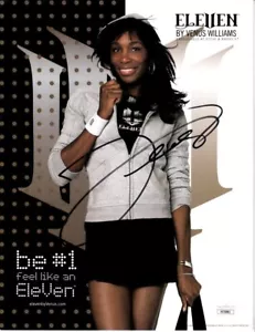 Venus Williams Autogramm signed Autogramm Auto Eleven Promo 8x11 Foto JSA COA - Bild 1 von 1