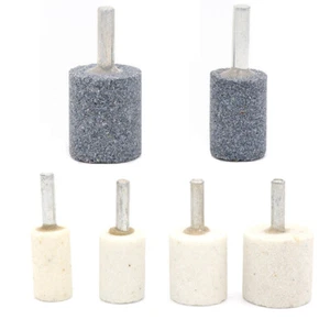 Cabezal de molienda de vástago de 6 mm montado en punta de piedra rueda abrasiva para taladro herramienta giratoria - Imagen 1 de 8