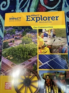 IMPACT Social Studies, Our Communities, Grade 3, IMPACT Explorer Magazine by... - Picture 1 of 2
