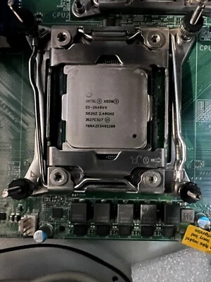 Intel Xeon E5-2640 V4 SR2NZ 2.40GHz 25M Cache, 10-Cores LGA2011-3 - Image 1 of 3