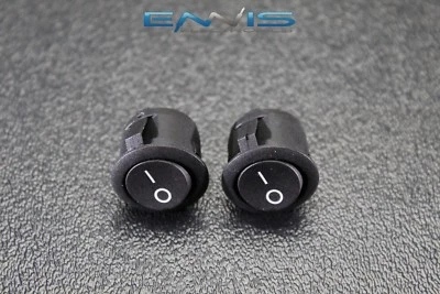 2 PIEZAS INTERRUPTOR BASCULANTE REDONDO 3/4 ENCENDIDO APAGADO 6.5A 250V 13A 125V PALANCA DE 2 PINES IBRRS Foto 1 de 4