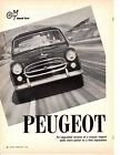 1962 PEUGOT 403-B ~ ORIGINAL 5-PAGE ROAD TEST / ARTICLE / AD