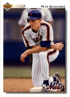 1992 Upper Deck MLB Pete Schourek #673 - Image 1 of 2
