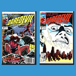 Marvel Comics-Daredevil #297 & 299 Comic Books - Picture 1 of 3