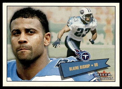 2001 Fleer Tradition #83 Blaine Bishop NRMT or Better - Image 1 of 2