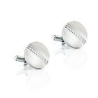 Silver Cufflinks For Men Fashion Jewelry Cuff Links Personalized On Wedding Suit