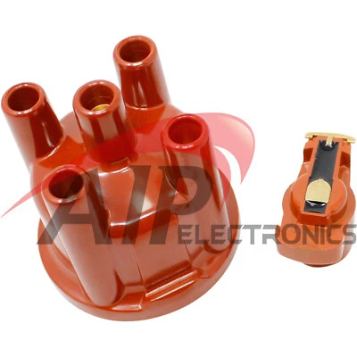 DRAGON FIRE Distributor Cap and Rotor For 69-91 Volkswagen Saab Volvo Porsche I4 - Image 1 of 4