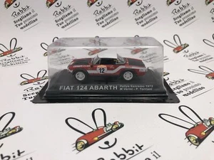 Die Cast Fiat 124 Abarth Rally Sanremo 1973 M. Verini Rally DeA 1/43 - Picture 1 of 2