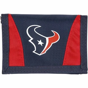 NEW Houston Texans Football League Licensed Nylon Tri-Fold Chamber Wallet - Picture 1 of 1