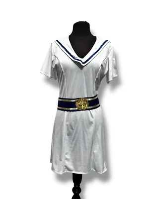 Сексуальный моряк девочка платье размер 12/14 Ex проката карнавальный костюм морской формы - Изображение 1 из 4