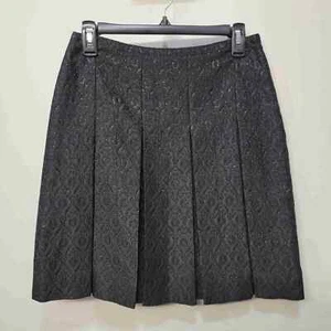 Per Se Mini Skirt Size 4 Black Pleated School Girl Glam Whimsgoth Fairy Academia - Picture 1 of 6