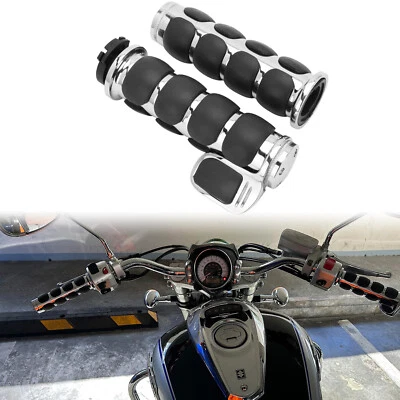 Empuñaduras de manillar de motocicleta de 1" para Suzuki Boulevard M50 M90 M95 M109R C50 Foto 1 de 4