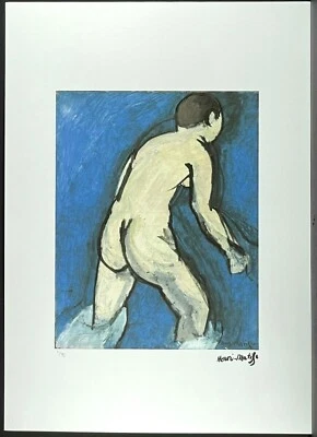 HENRI MATISSE * 50 X 70 CM * Litografia Firmata * Limitata # 11/75 - Immagine 1 di 4