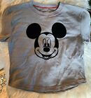 Disney Junior Mickey Mouse Grey Short Sleeve T-Shirt Top Toddlers Size 5T NWOT