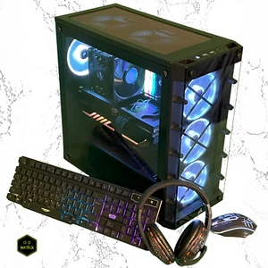 MATRIX DARKHORSE Gaming PC: RYZEN 7 3700X-RX 6800 XT 16GB-32GB RAM-2TB NVMe - Picture 1 of 11