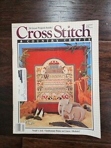 Vintage 1987 Cross Stitch & Country Crafts (Noah’s Ark, Robots, etc.)