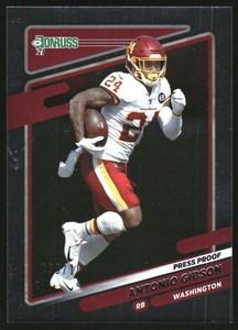 2021 Donruss Press Proof Silver #7 Antonio Gibson /100