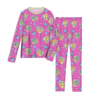 GIRLS STAR WARS CLIMATE RIGHT CUDDL DUDS THERMAL UNDERWEAR WARM THUMB HOLES S 6 - Image 1 of 4