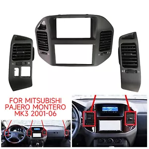 Ventilación de salida de aire central para tablero delantero 2001-06 Mitsubishi Pajero Montero MK3 3 piezas - Imagen 1 de 17