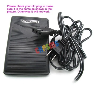 110V Foot Control Pedal FOR Bernette 380, 440, 680, 705, 715, Riccar 220, 230 - Image 1 of 2