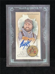 2023 TOPPS ALLEN & GINTER MYLES MONTPLAISIR 13/25 MINI MARCO COCHE MA-MMO! SC626 - Imagen 1 de 2