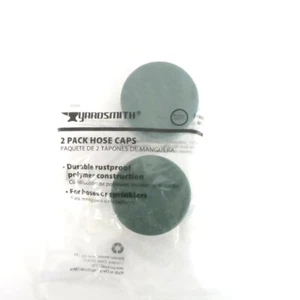 Yardsmith, Garden Hose, Plastic Cap, #8816, New for hoses or sprinklers 2 Pack - Picture 1 of 3