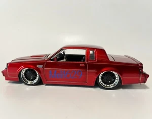 Jada Big Time Muscle 1/24 1987  Buick Grand National (Candy Red) - Picture 1 of 8