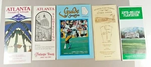 Large Lot of Atlanta Georgia Area Pamphlets, Guides etc. circa 1984 Souvenirs - Picture 1 of 7
