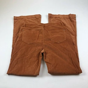 Pantalones Soft Surroundings Talla 8 (Real 32W 32.5L) Fieltro Ancho Suave Naranja Camel - Imagen 1 de 9