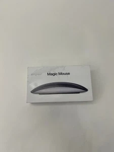 Apple Magic Mouse Multi-Touch Surface - 2024 Model USB-C - Black (White cable) - Picture 1 of 6
