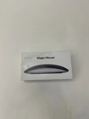 Apple Magic Mouse Multi-Touch Surface - 2024 Model USB-C - Black (White cable) - Image 1 of 4