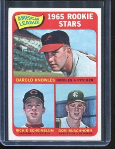 1965 Topps Baseball # 577 A.L. Rookie Stars (NM) Near Mint - Picture 1 of 2