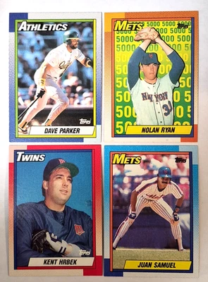 1990 Topps Baseball, #1-200, You Pick, COMPLETE YOUR SET!! - Image 1 of 4