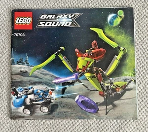 70703 LEGO Galaxy Squad Star Slicer Manual, 2013, Retirado - Imagen 1 de 2