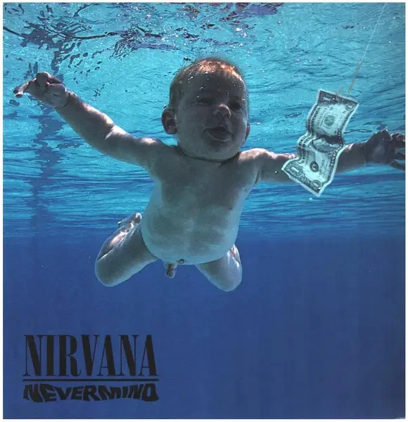 Nirvana Nevermind UPSIDE DOWN OIS + DAVID GEFFEN COMPANY LABELS DGC Vinyl LP - Bild 1 von 1