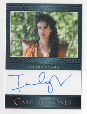 Indira Varma as Ellaria Sand GAME OF THRONES Art & Images Autograph Card Auto - Image 1 of 2