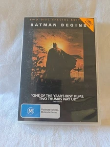 Batman Begins (DVD, 2005) 2 Disc Special Movie Film FREE SHIP! - Picture 1 of 7