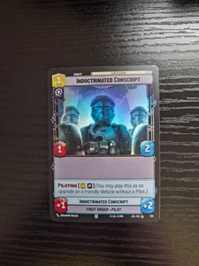Star Wars Unlimited - Jump to Lightspeed - Indoctrinated Conscript - FOIL #734 - Picture 1 of 2