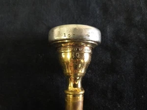 Vintage GIARDINELLI Large Shank Bassposaune Mundstück 1G 2-teilig - Bild 1 von 6