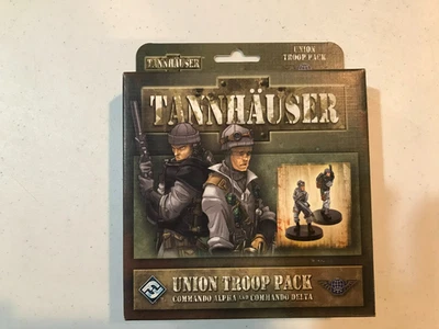 Tannhauser Union Troop Pack expansion NIB still sealed 2010 Fantasy Flight Games - Image 1 of 2